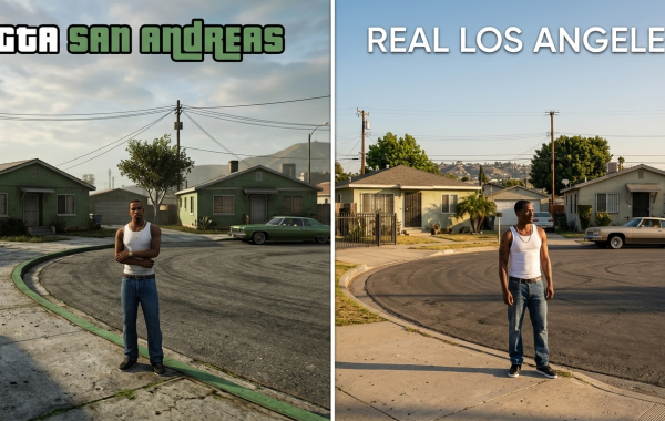 GTA: San Andreas vs Реальность: По следам виртуальных городов